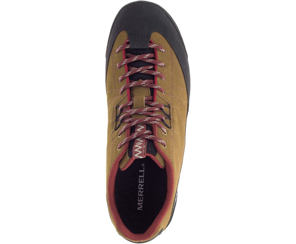 Tenis Homem - Merrell Catalyst Suede - Marrom/Pretas - IGL916284